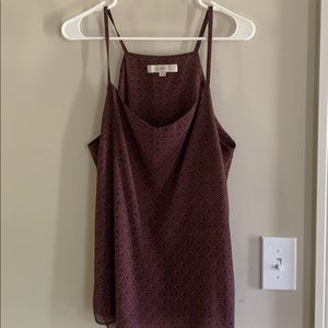 Loft print camisole